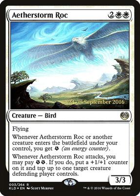Aetherstorm Roc card from Prerelease Cards