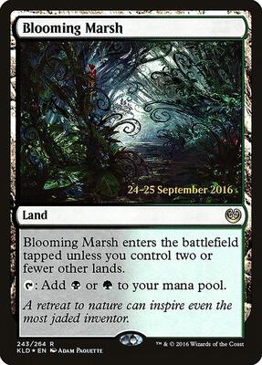 Blooming Marsh (KLD) card from Prerelease Cards