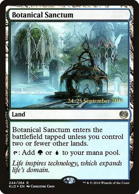 Botanical Sanctum (KLD) card from Prerelease Cards