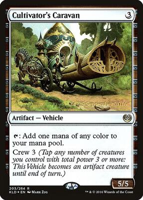 Cultivator's Caravan card from Prerelease Cards