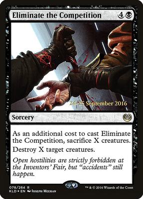 Eliminate the Competition card from Prerelease Cards