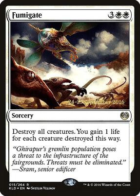 Fumigate card from Prerelease Cards