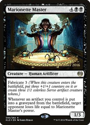 Marionette Master card from Prerelease Cards