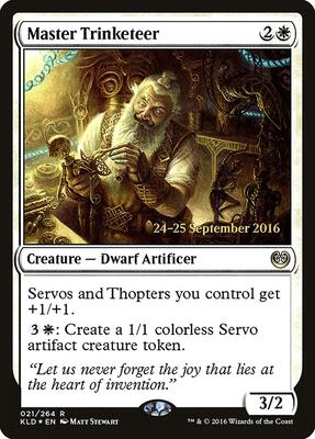 Master Trinketeer card from Prerelease Cards