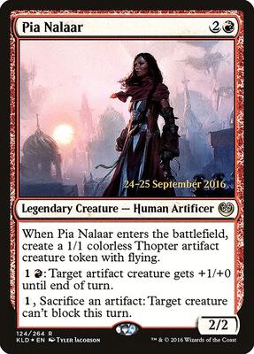 Pia Nalaar card from Prerelease Cards
