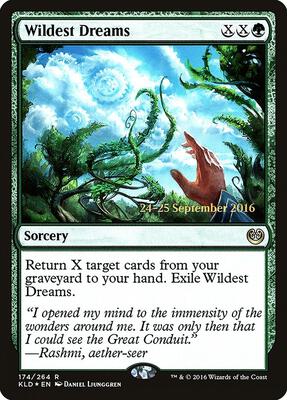 Wildest Dreams card from Prerelease Cards