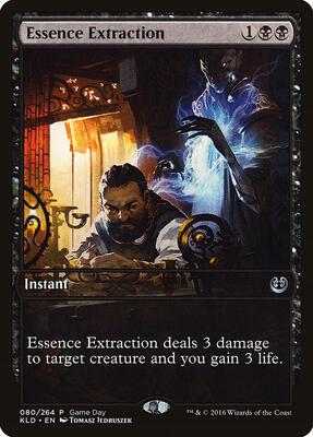 Essence Extraction card from Game Day & Store Championship Promos