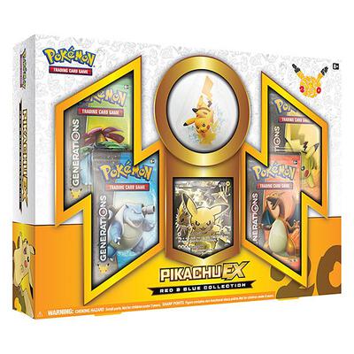 Red & Blue Collection [Pikachu EX] card from Generations