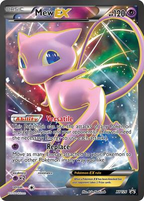 Mew EX - XY126 card from XY Promos