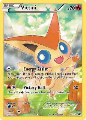 Victini - XY117 card from XY Promos