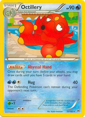 Octillery - 33/162 (XY Breakthrough) card from Deck Exclusives