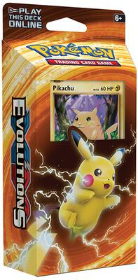 Evolutions Theme Deck - "Pikachu Power" [Pikachu] card from XY - Evolutions