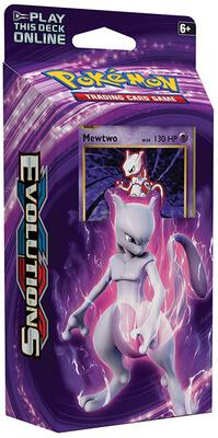 Evolutions Theme Deck - "Mewtwo Mayhem" [Mewtwo] card from XY - Evolutions