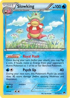 Slowking - 21/122 (XY BREAKpoint) card from Deck Exclusives