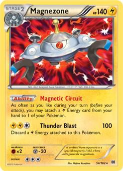 Magnezone - 54/162 (XY BREAKthrough) card from Deck Exclusives