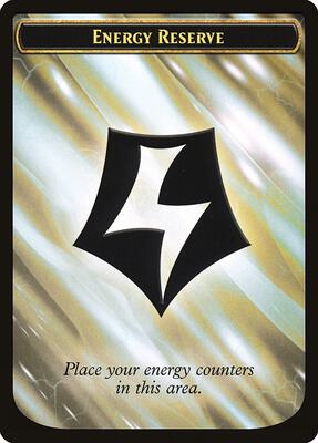 Energy Reserve Token card from Kaladesh