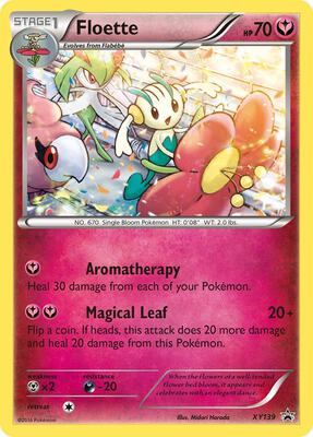 Floette card from XY Promos