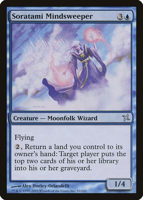 Soratami Mindsweeper card from Betrayers of Kamigawa