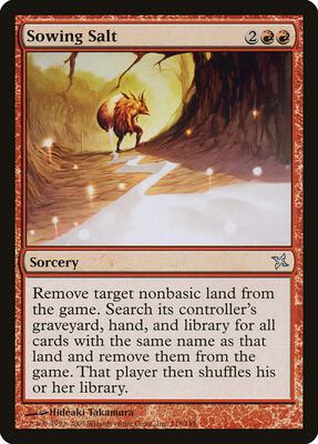 Sowing Salt card from Betrayers of Kamigawa