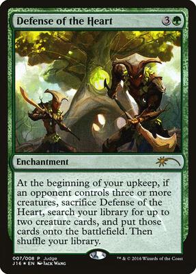 Defense of the Heart card from Judge Promos