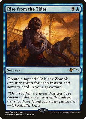 Rise from the Tides card from FNM Promos