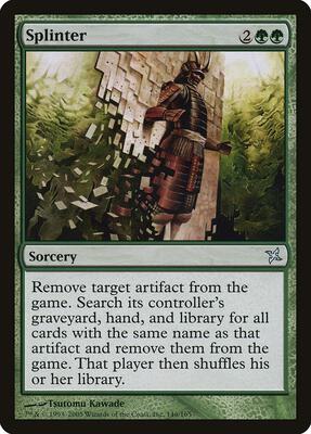 Splinter card from Betrayers of Kamigawa