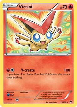 Victini - 15/101 (BW Noble Victories) card from Deck Exclusives