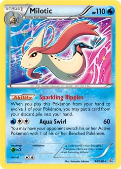 Milotic - 44/160 (XY Primal Clash) card from Deck Exclusives