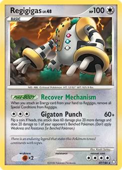 Regigigas - 37/146 (DP Legends Awakened) card from Deck Exclusives