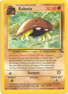 Kabuto [W Stamped] card from WoTC Promo