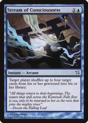 Stream of Consciousness card from Betrayers of Kamigawa