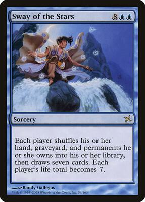 Sway of the Stars card from Betrayers of Kamigawa