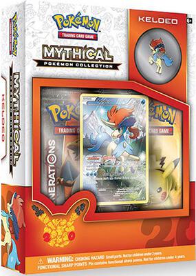 Mythical Pokemon Collection Box [Keldeo] card from Generations