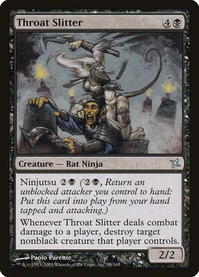 Throat Slitter card from Betrayers of Kamigawa