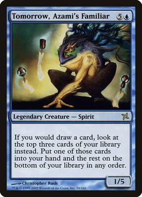 Tomorrow, Azami's Familiar card from Betrayers of Kamigawa