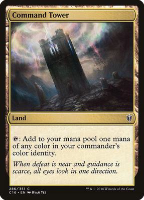Command Tower card from Commander 2016