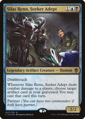 Silas Renn, Seeker Adept card from Commander 2016