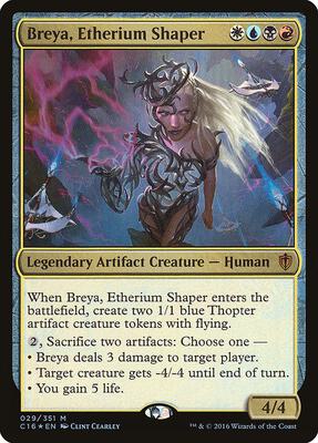 Breya, Etherium Shaper card from Commander 2016