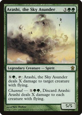 Arashi, the Sky Asunder card from Saviors of Kamigawa