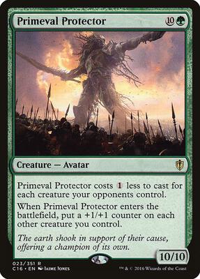 Primeval Protector card from Commander 2016