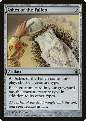 Ashes of the Fallen card from Saviors of Kamigawa
