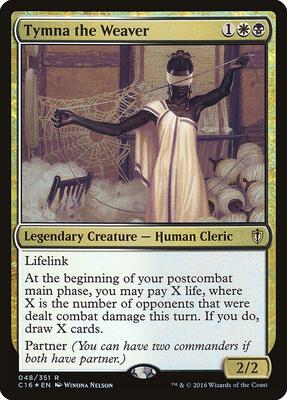 Tymna the Weaver card from Commander 2016