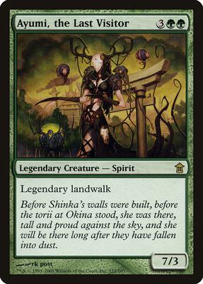 Ayumi, the Last Visitor card from Saviors of Kamigawa