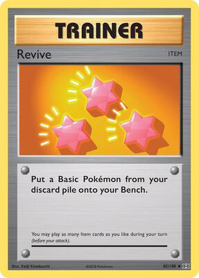 Revive card from XY - Evolutions