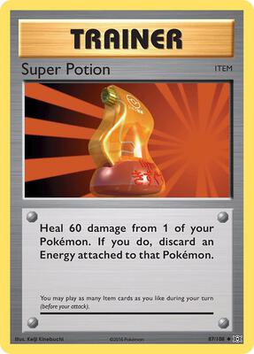 Super Potion card from XY - Evolutions