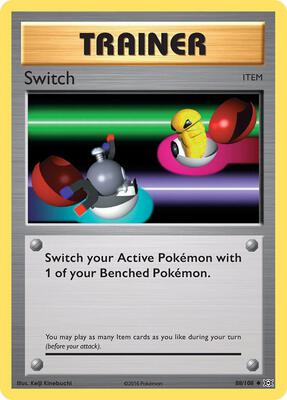 Switch card from XY - Evolutions