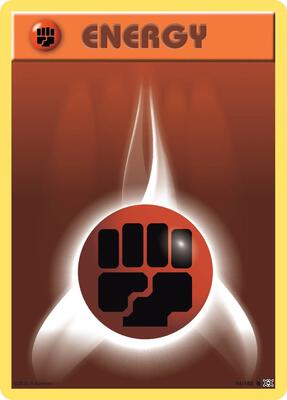 Fighting Energy card from XY - Evolutions