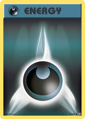 Darkness Energy card from XY - Evolutions