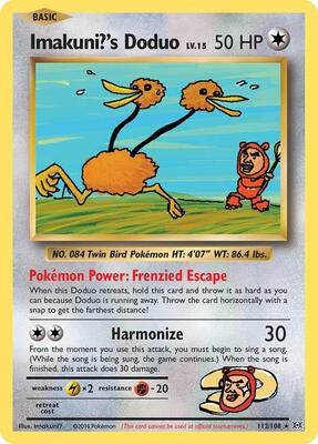 Imakuni?'s Doduo card from XY - Evolutions