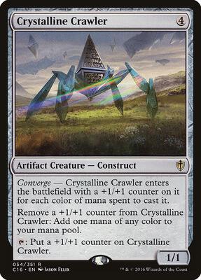 Crystalline Crawler card from Commander 2016
